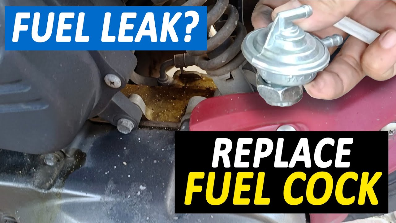 SYM Jet Power 125 Fuel Cock Replacement – Fix Fuel Leaks & Starting Problems