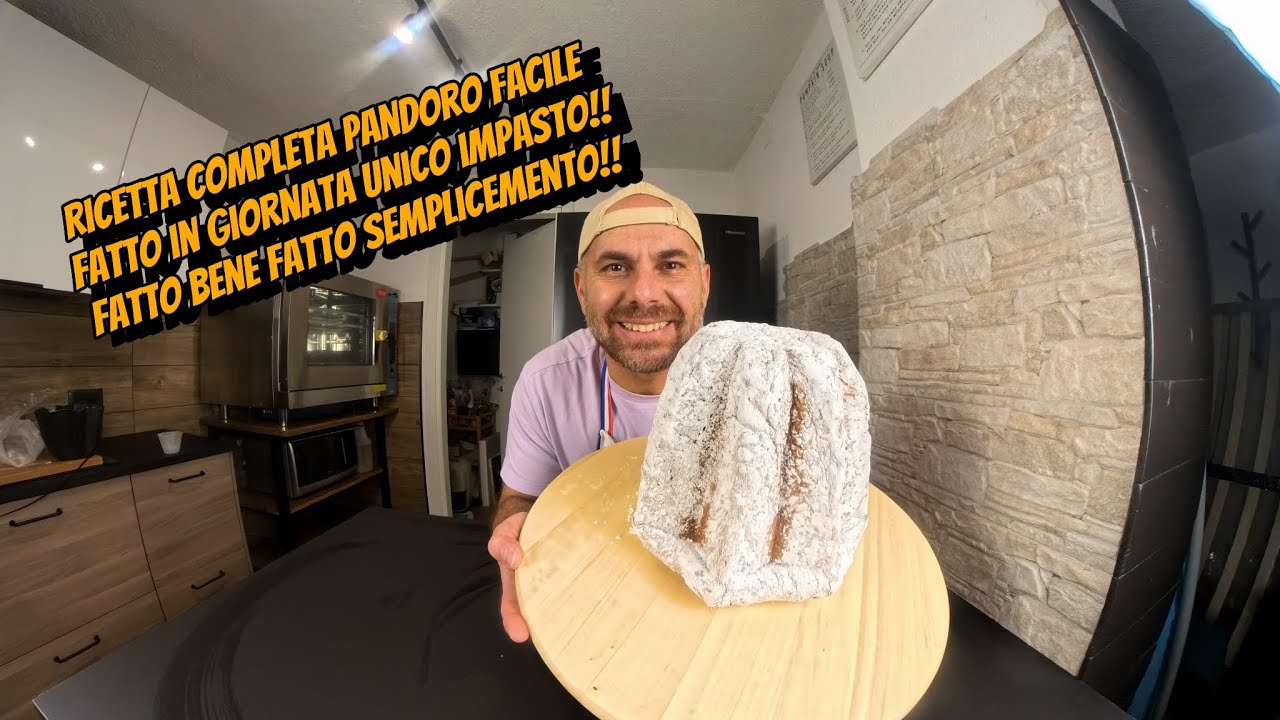 Il Pandoro in 1 Giornata con la Tecnica Innovativa SEMPLI..CEMEN | Ricetta Professionale Passo-Passo