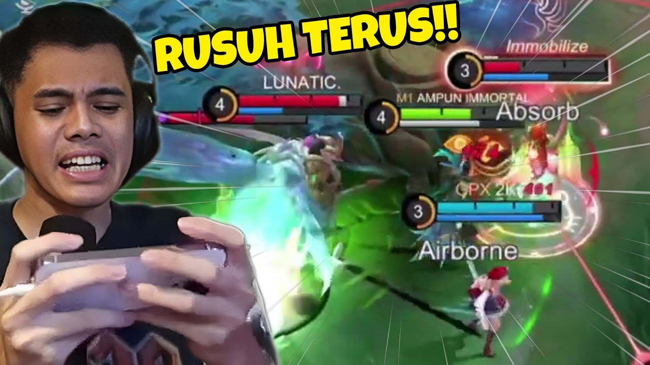 AZAB Ngatain Musuh Kayak Kuaci!! Gw Di Bvlly Habis2an Sampe Emosi!! - Mobile Legends