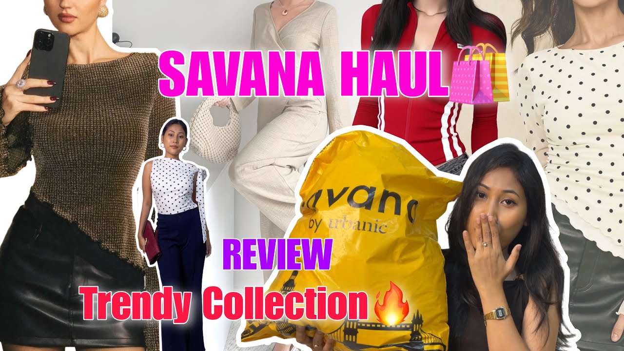 HUGE SAVANA HAUL🛍️Affordable Trendy Bottom, tops finds