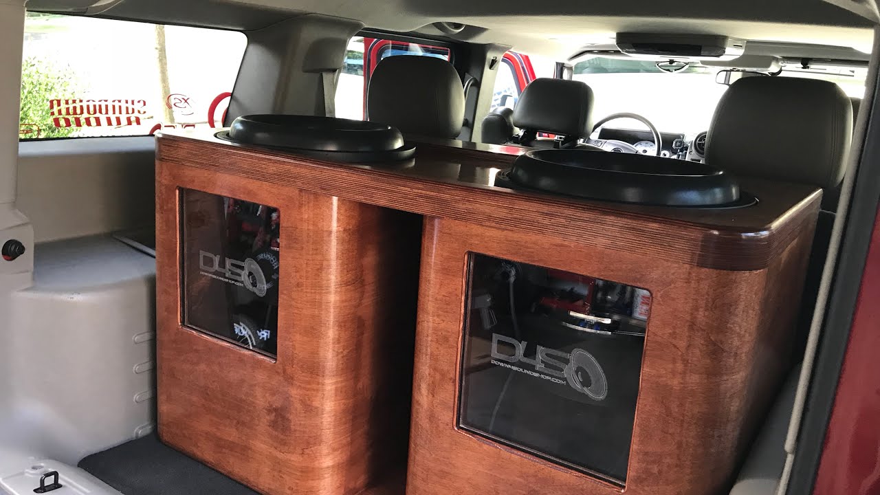 Loud bass system demo of Sundown ZV5 15’s In down4sound box