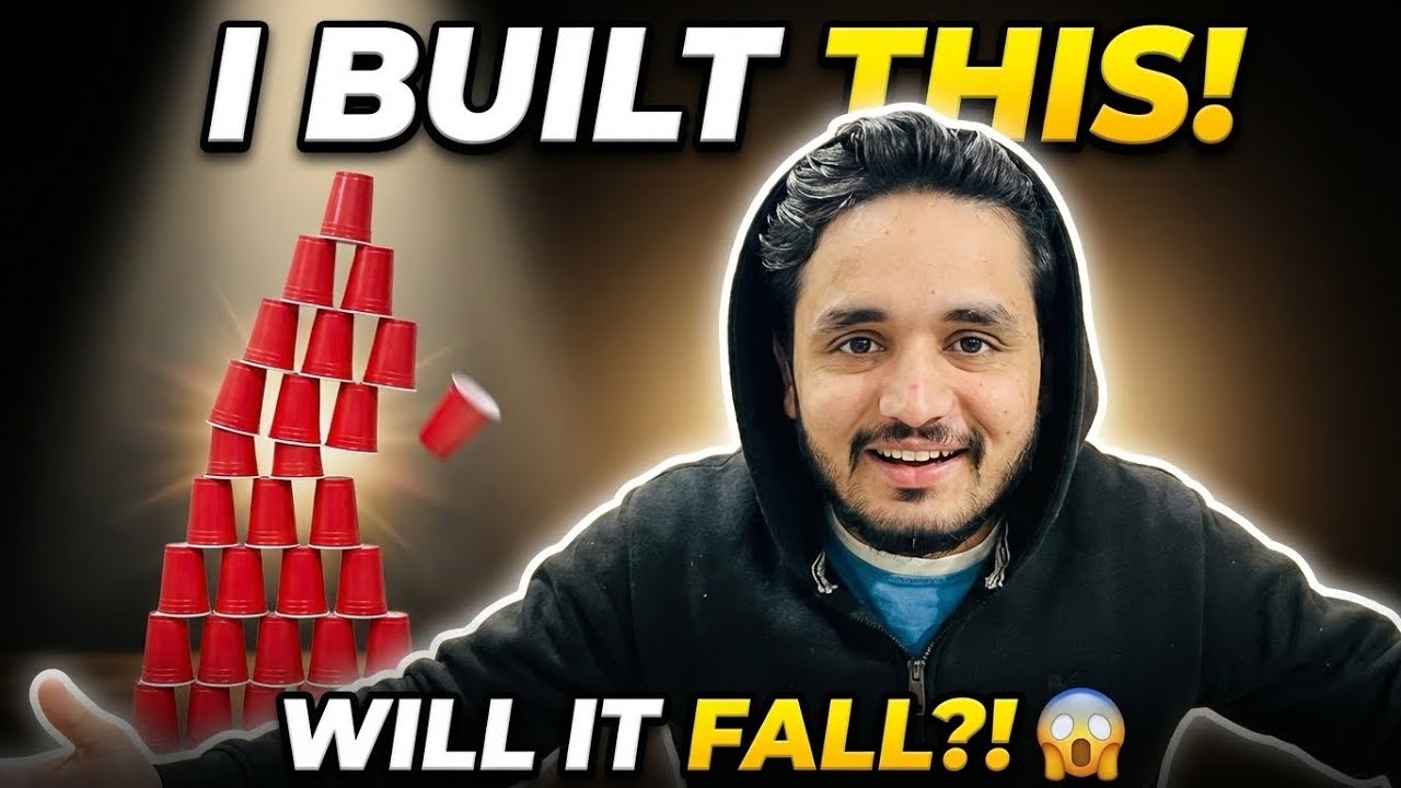Make highest Glass Tower Challenge😨 | किस का सब से उचा टावर है 😱