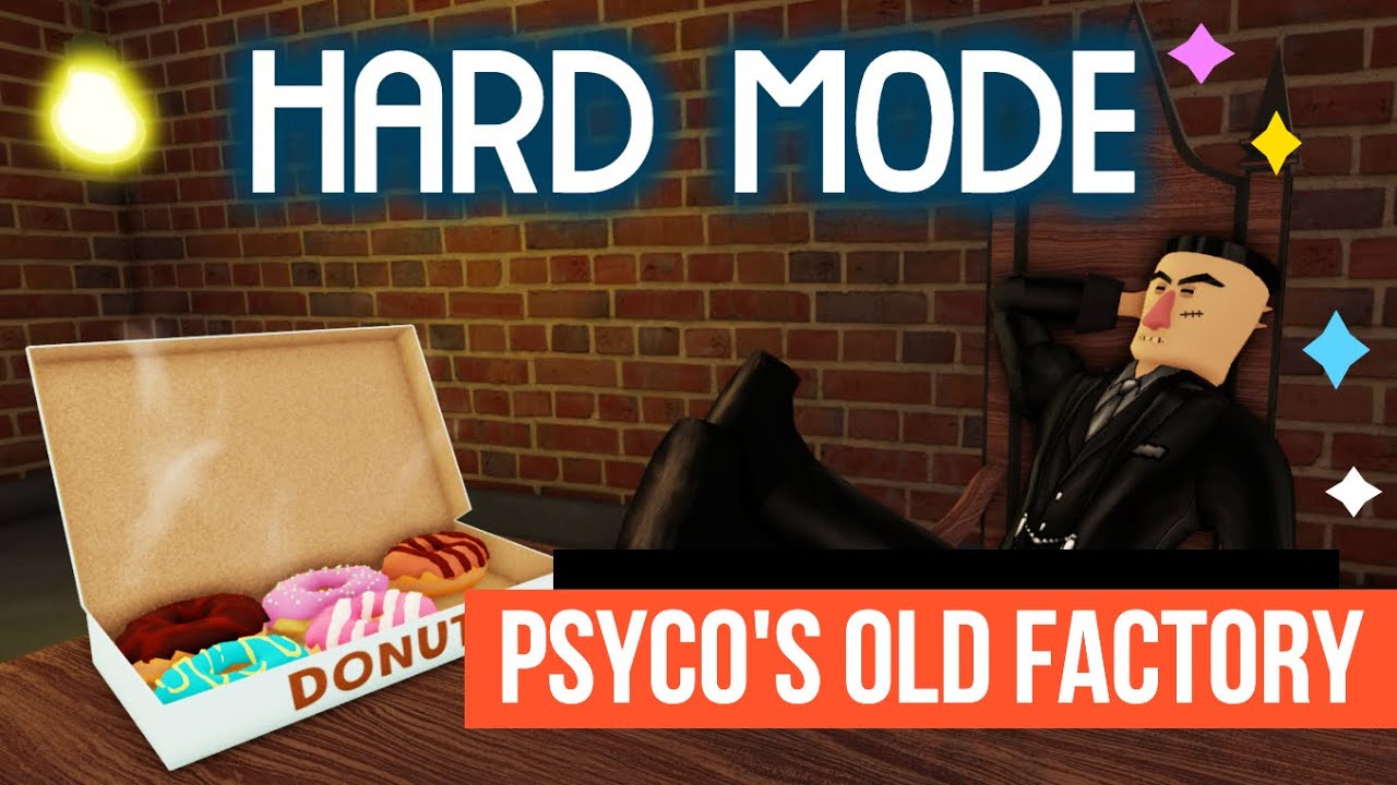 [HARD MODE] Psyco's Old Factory! (SCARY OBBY) (NEW) Roblox Gameplay Walkthrough