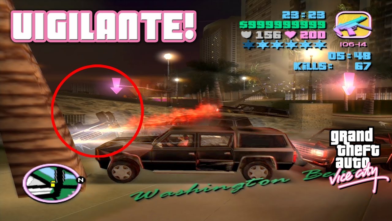 5 Star Start!! / Vigilante Levels 1-12 / GTA Vice City