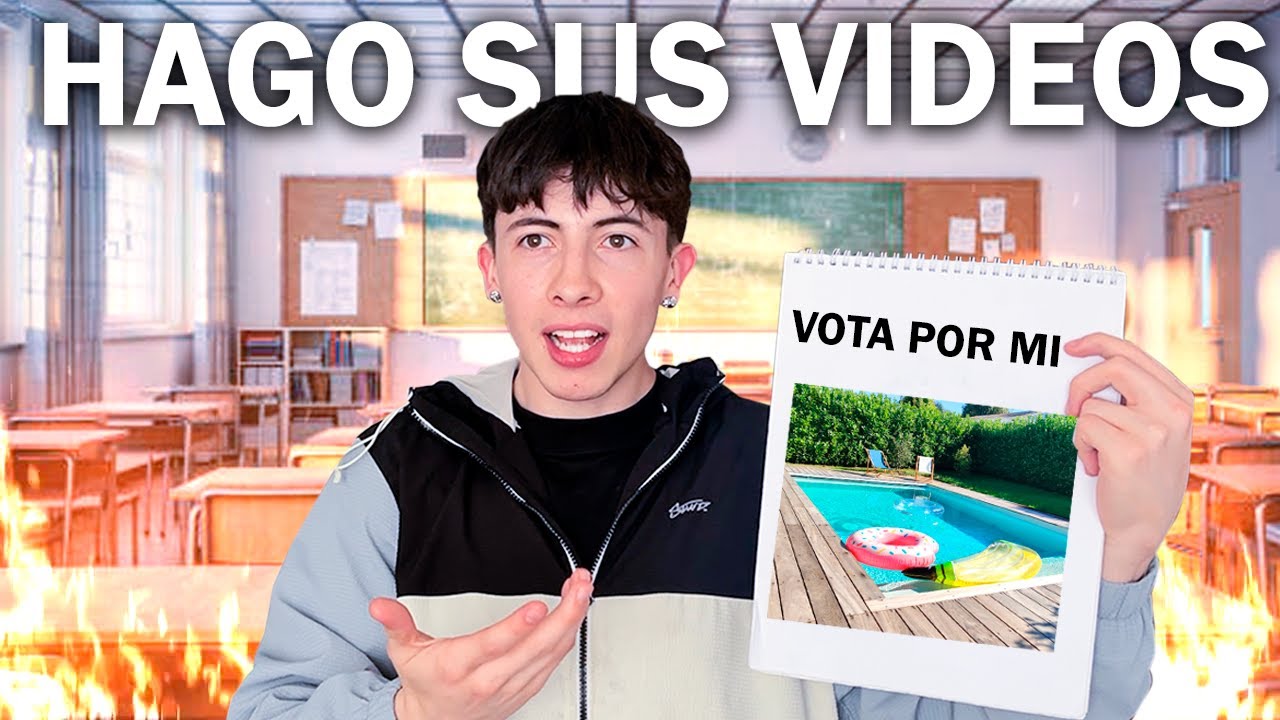 Hice sus videos De Personeros Para el Colegio *nadie gana*