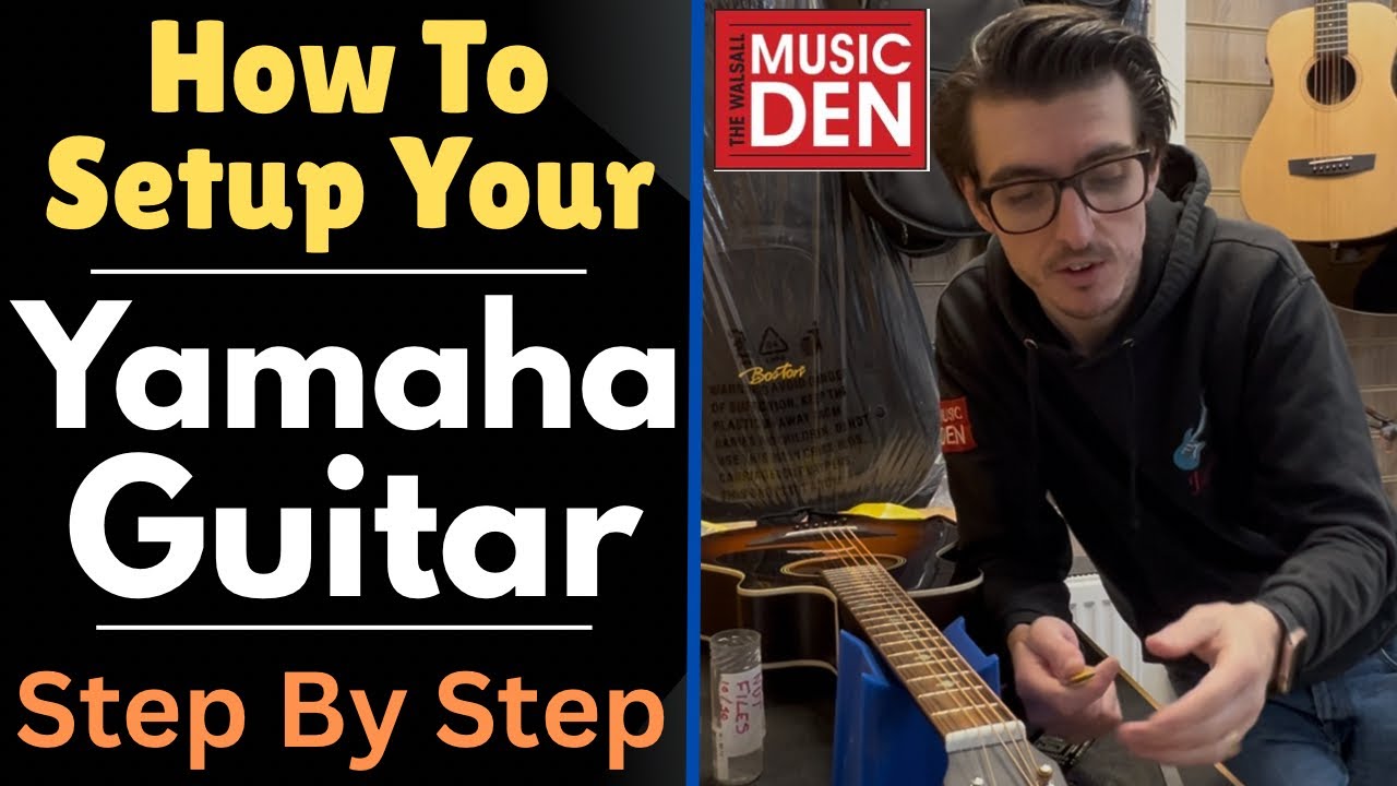 Yamaha Acoustic Guitar Setup Guide | Truss Rod, Saddle & Nut Adjustment + Pro Maintenance Tips