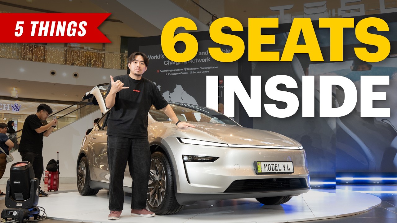 Шестиместный Tesla Model Y L теперь доступен в Малайзии! Ориентировочная цена: 260 000 ринггитов.