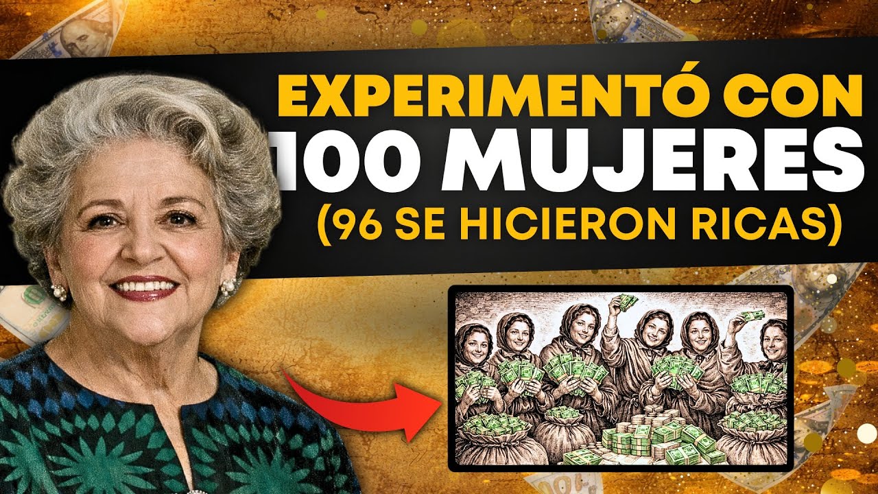 El EXPERIMENTO que Conny Méndez hizo con 100 Mujeres (96 Se Hicieron RICAS)