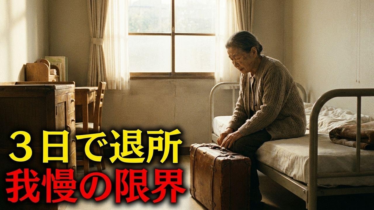 88歳で老人ホームを3日で脱走。彼女が耐えられなかった真実