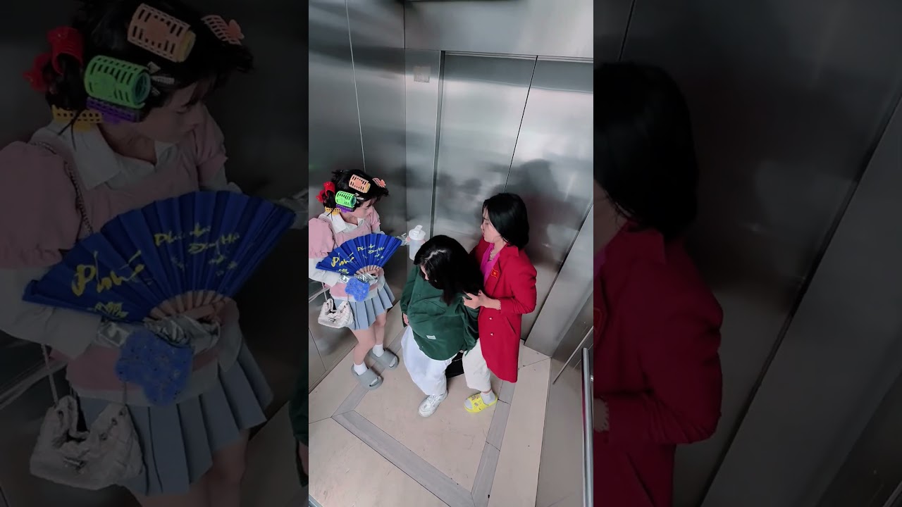 Helped Pregnant Woman in Elevator&rdquo;.#ElevatorStuck #PregnantHelp#shorts #YouTubeShorts#viral#trending