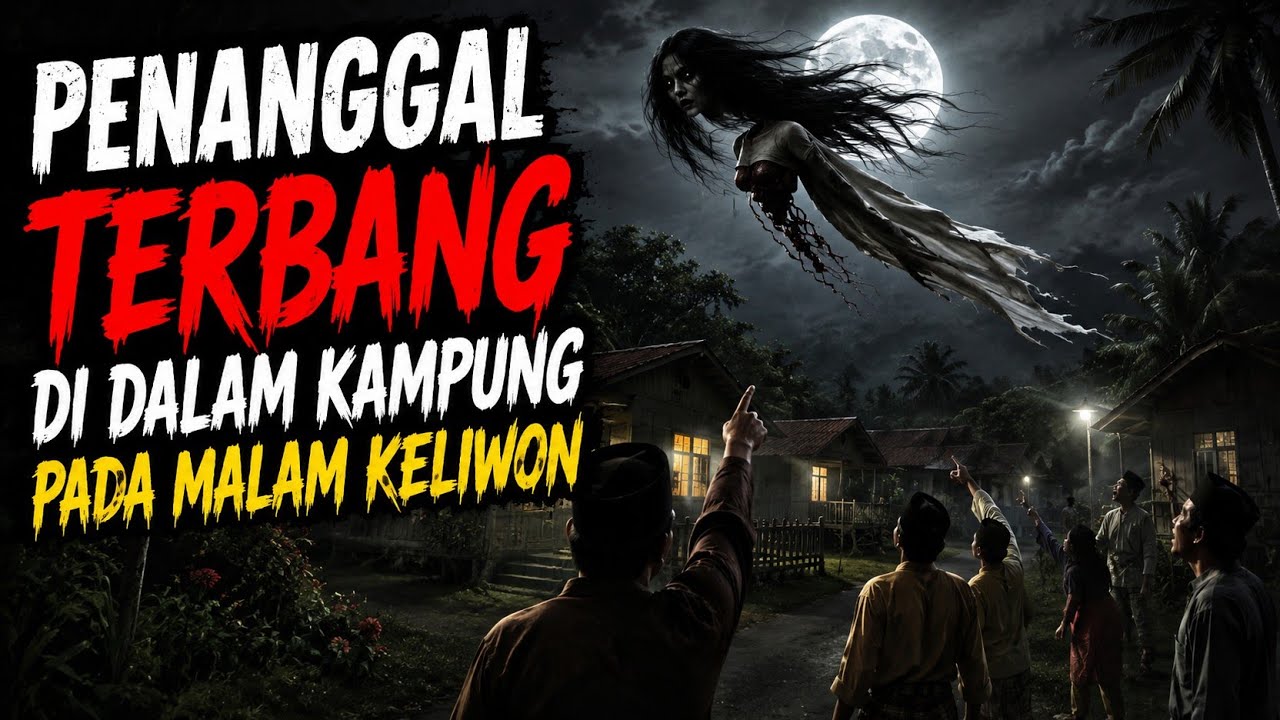 Misteri Jam 12 - Kisah Paling Seram | Penanggal Terbang Di Dalam Kampung Pada Malam Keliwon