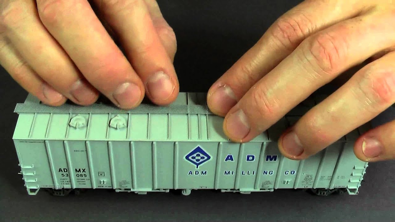 HO Scale Detailing A Covered Hopper 10-1-12 Podcast