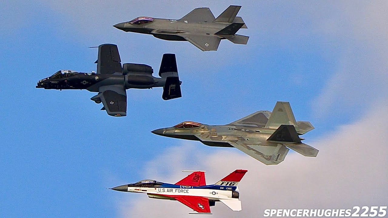 LAST A-10 Demo at Oshkosh + F-22 F-35 & F-16 Demo Teams! - 2024 EAA AirVenture Oshkosh