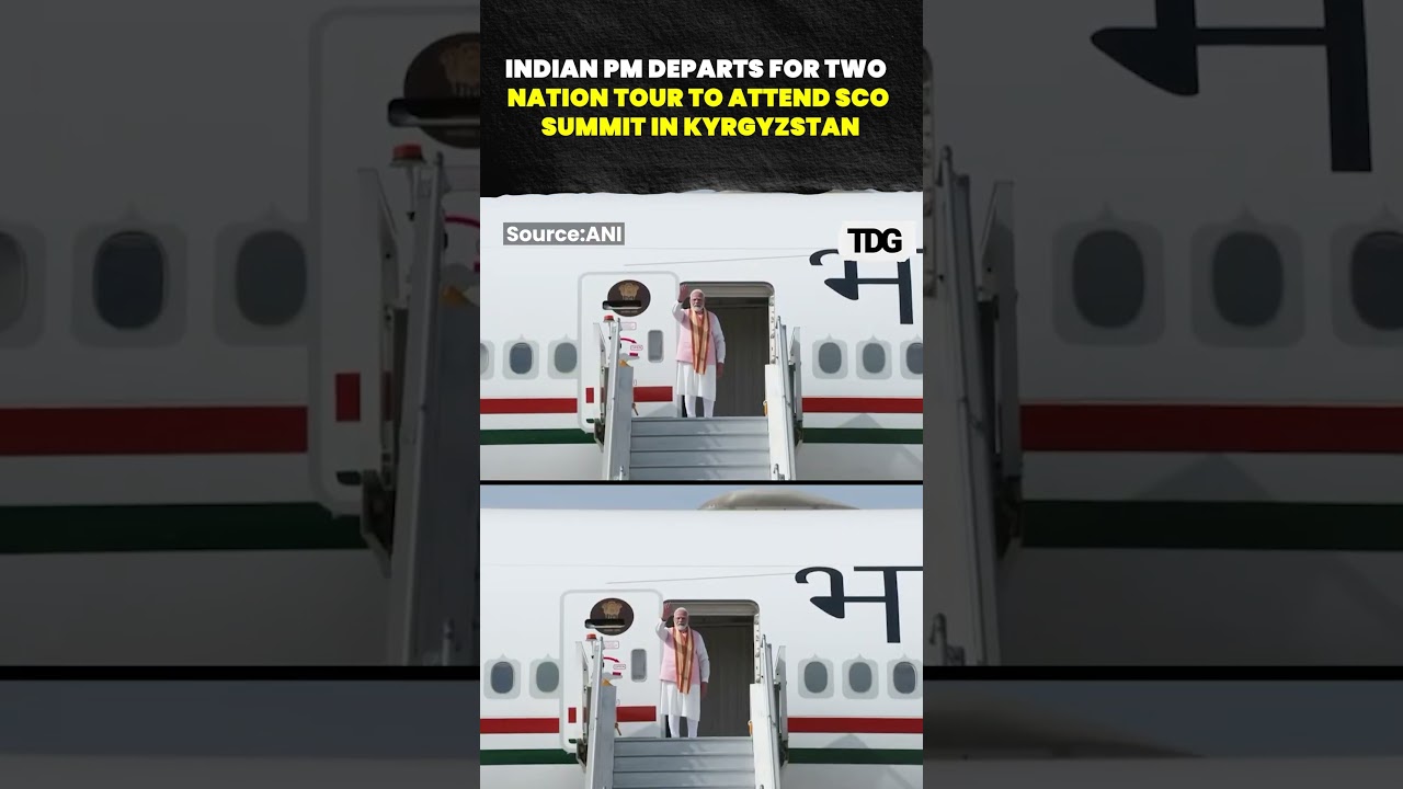 PM Modi Begins Two-Nation Tour | Uzbekistan, Kyrgyzstan & SCO Summit