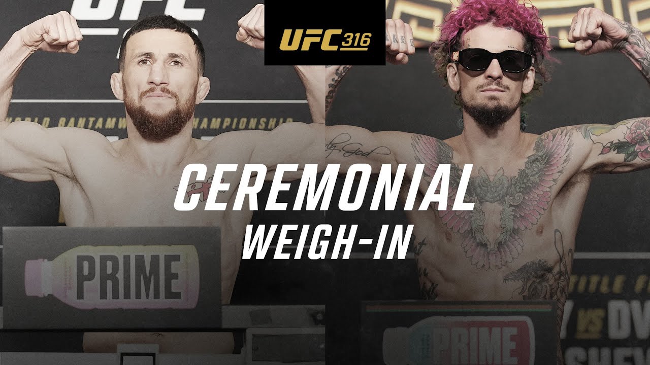UFC 316: Торжественное взвешивание