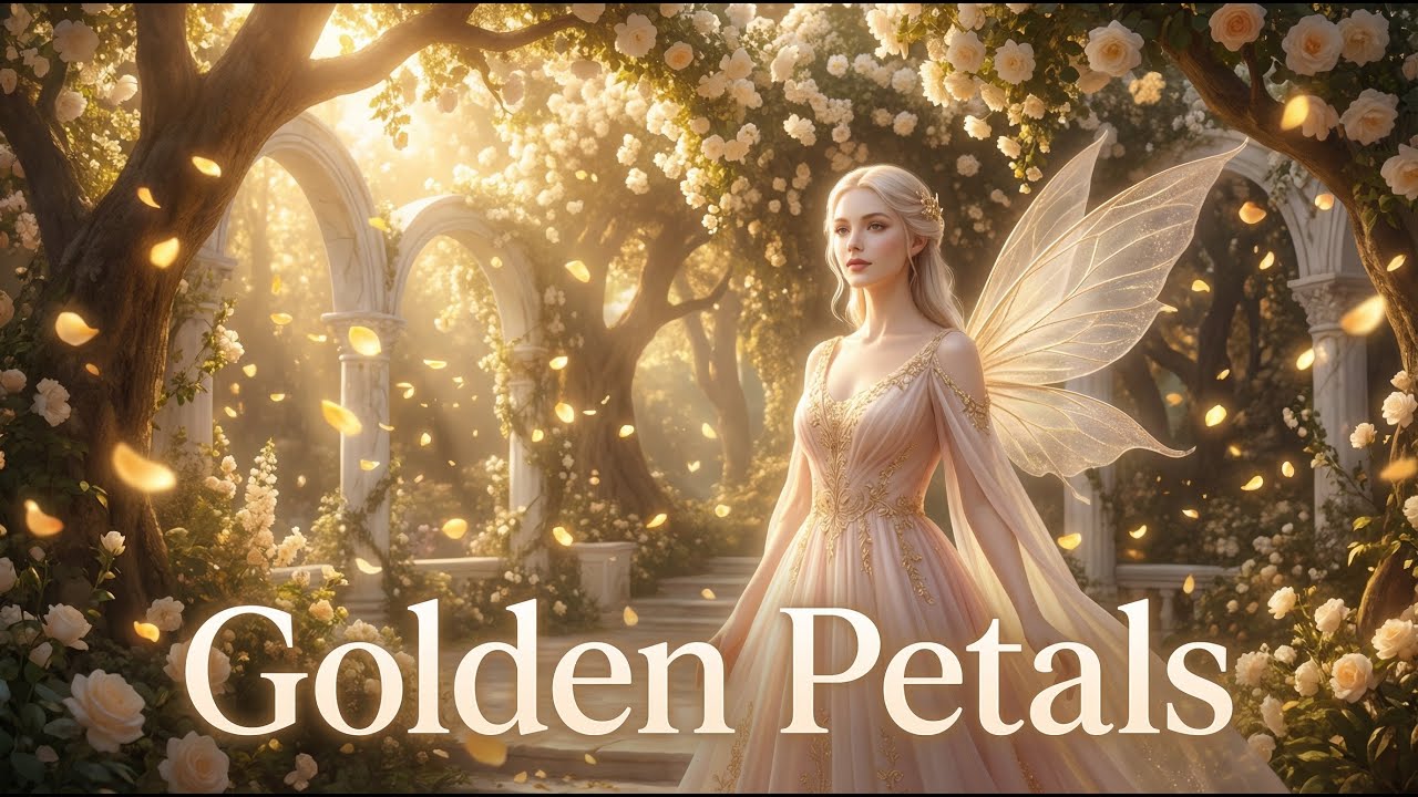 Garden of Golden Petals | Ethereal Fantasy Ambient for Sleep & Focus