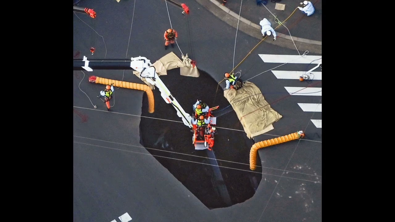 【速報】埼玉県八潮市の道路陥没事故　新方川へ汚水の緊急放流開始　県「飲み水への影響はない」.. Tokyo Tales