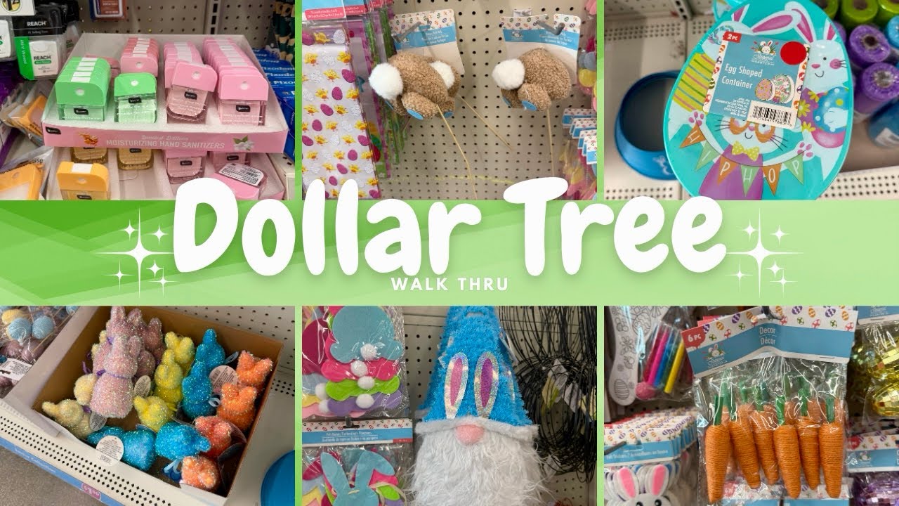Пасхальные покупки в Dollar Tree 🐣 🐣 Делайте покупки вместе со мной