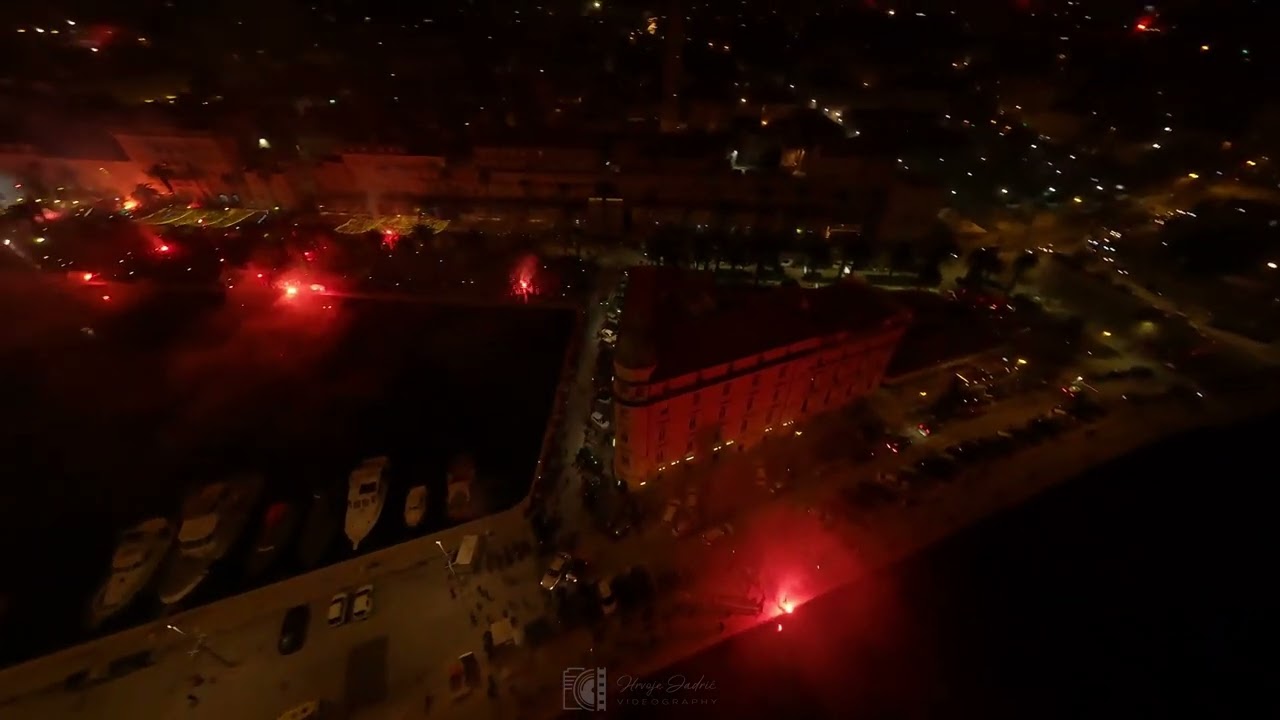 New Year Fireworks • Croatia / Split • FPV • 2023 • UHD