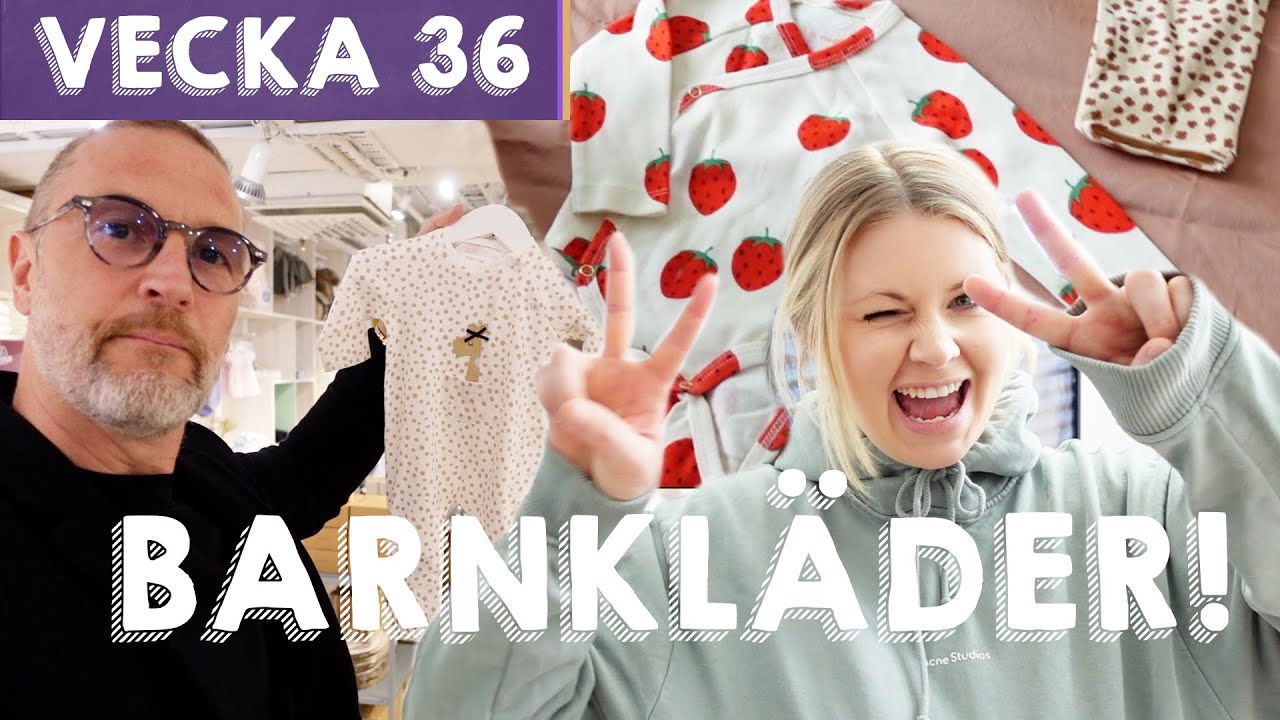 Vem köper finast barnkläder?? - Sara & Martin vecka 36
