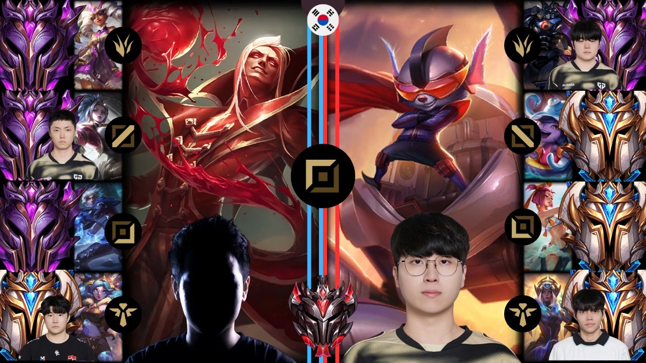 GEN Kiin - Rumble 9/3/2 vs Akali GEN Chovy | Grandmaster 11139LP S16 | Super Galaxy Rumble Gameplay