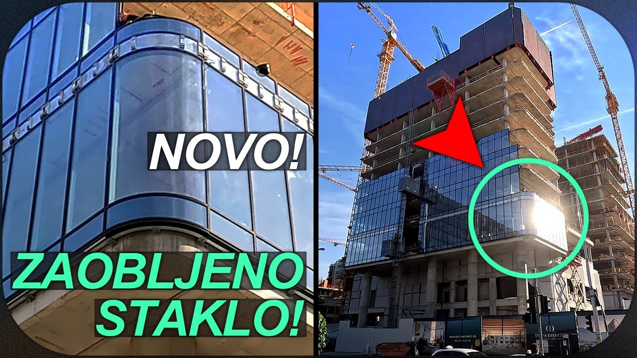 Šta se DEŠAVA na NBG? DELTA DISTRICT Kače STAKLO NA UGLU! Gradnja na Sve Strane! NAJVEĆE Gradilište