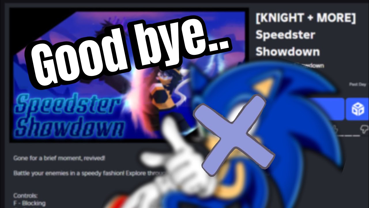Revisiting Sonic- Speedster Showdown one last time...