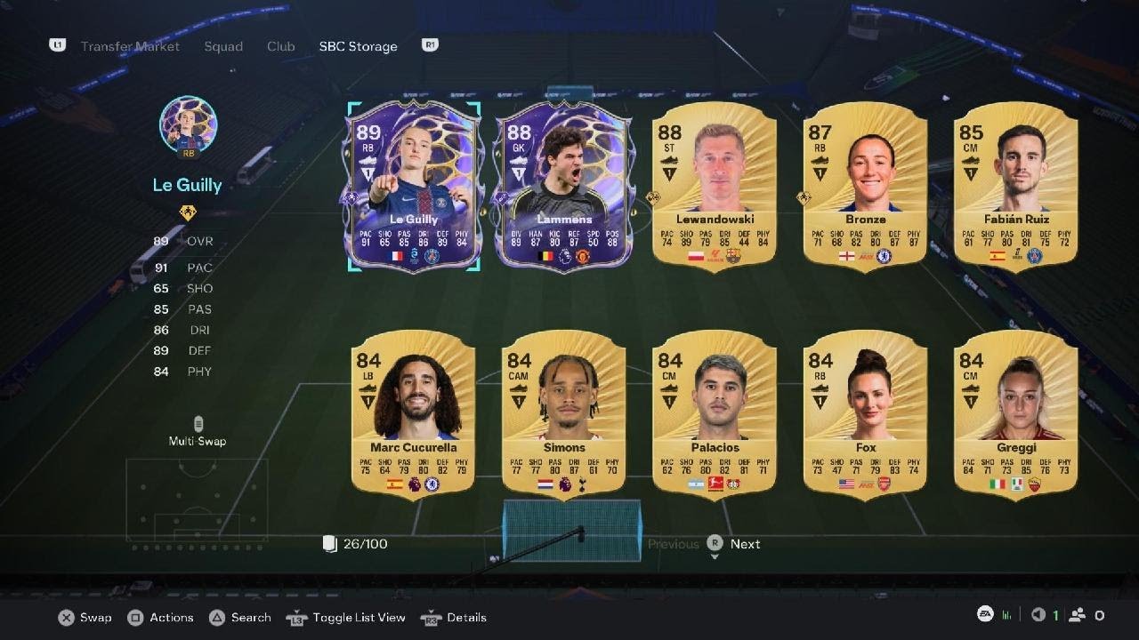 EA SPORTS FC 26 Michael Olise pack