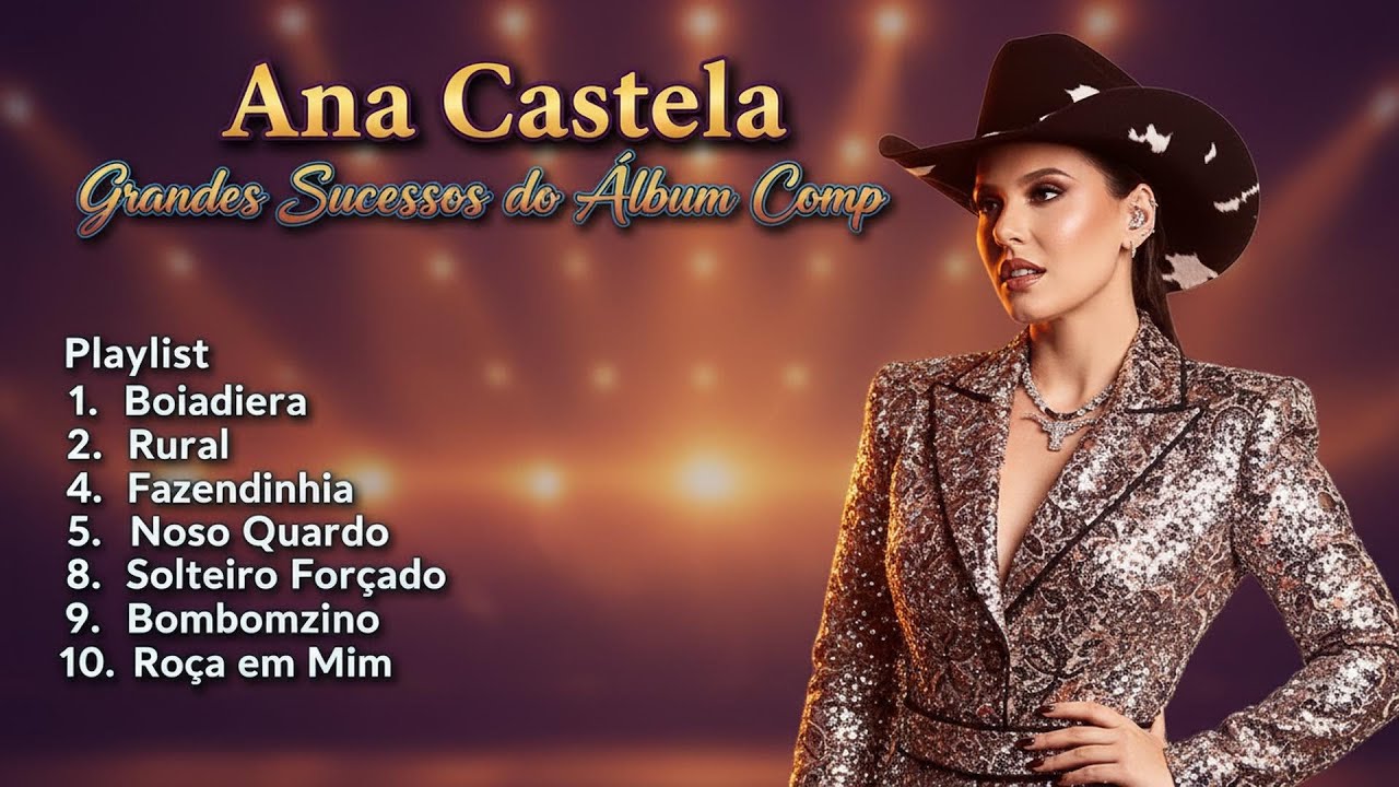2026 Ana Castela 💿 Greatest Hits Playlist 🎤 Love Passion and Country Pride