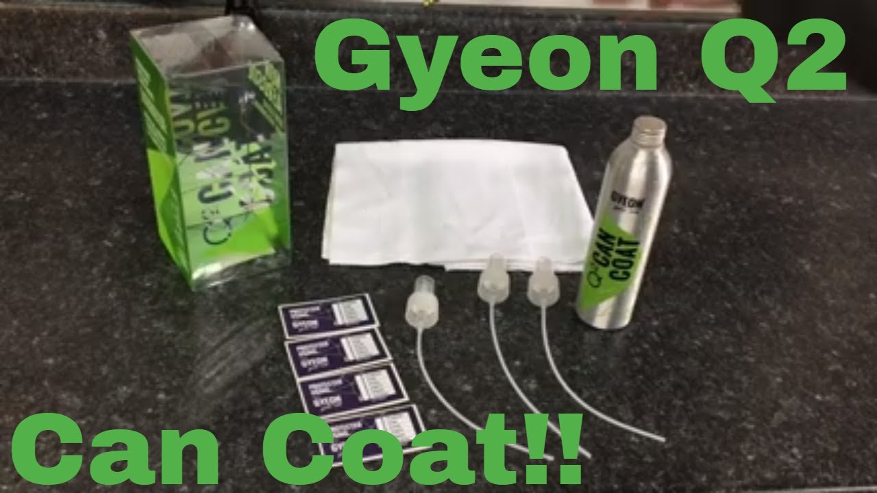 Gyeon Q2 Can Coat!! Six Months Of Protection In 20 Minutes!!!