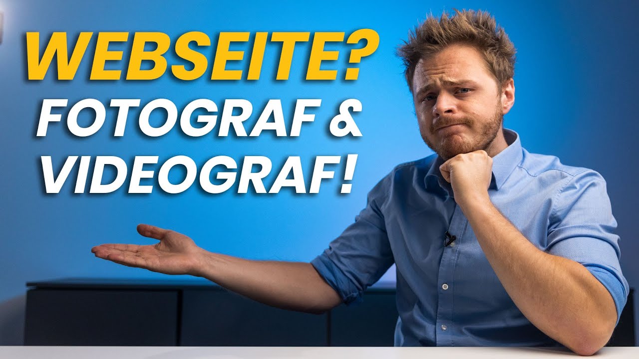 Webseite als Fotograf & Videograf? Notwendig?