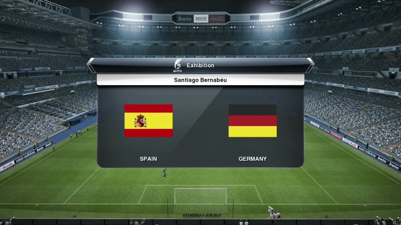 Spain v Germany - PES 2013