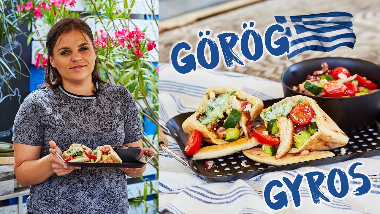 Lilla-féle GÖRÖG gyros 🥙