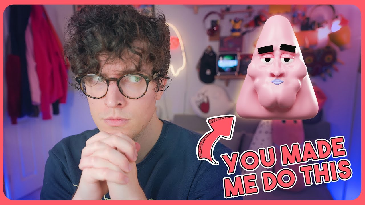 I Made Handsome Patrick in 3D