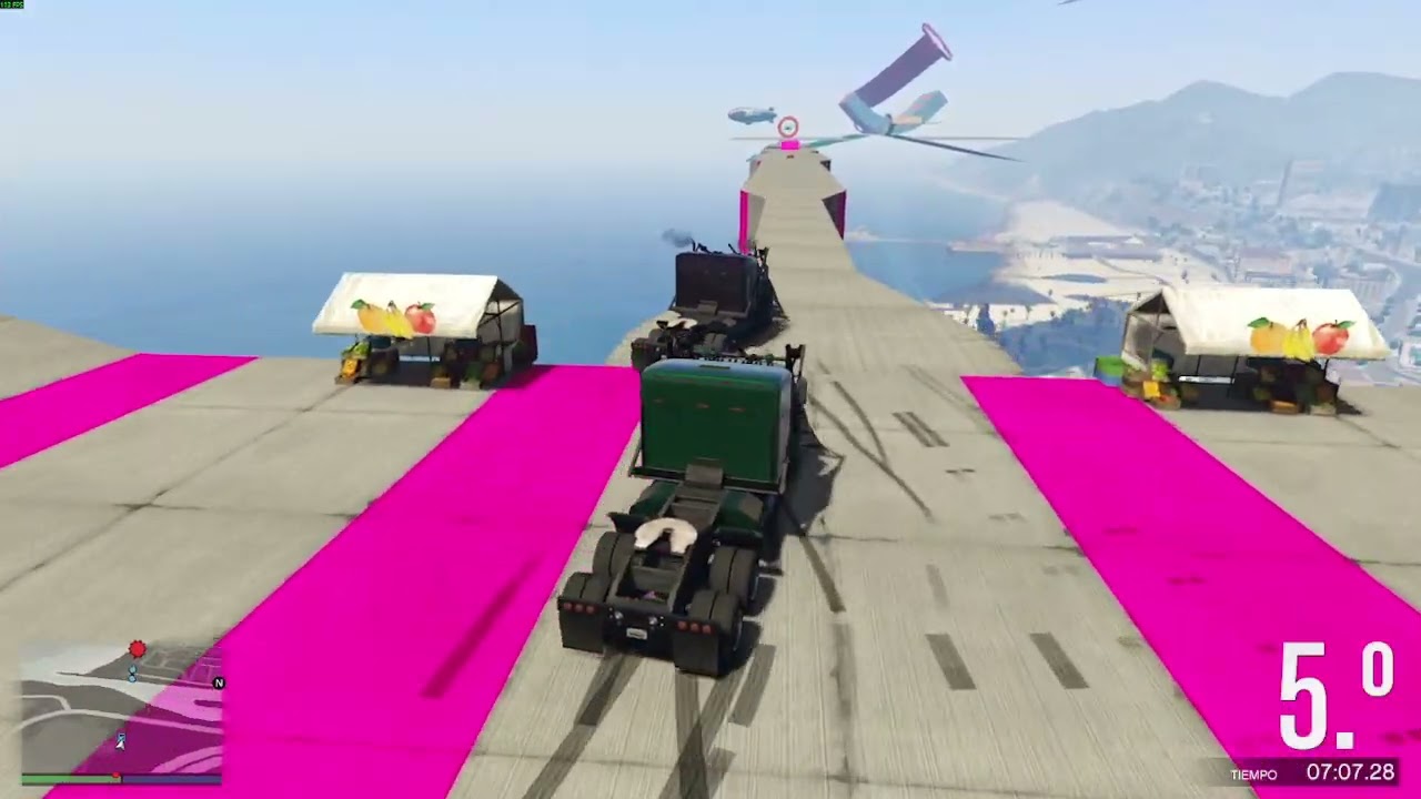 MI PRIMER CARRERA TODO en UNO, GANO con REMONTADA INCLUIDA. GTA V Online.