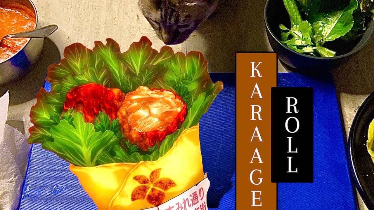 Повторяю Карааге рол из аниме Food Wars