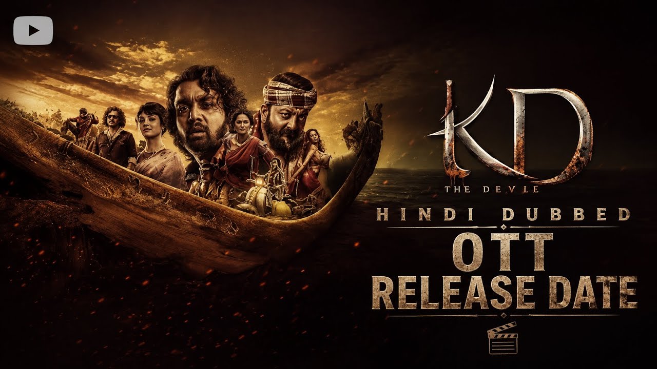 KD The Devil Hindi OTT Release Date|KD The Devil Hindi Dubbed OTT Release|KD The Devil OTT Hindi