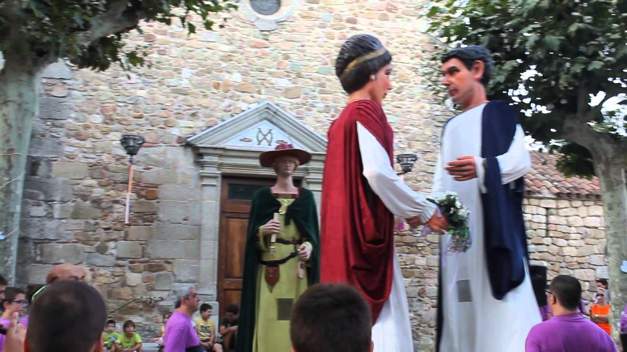 Ball dels Gegants d'Iluro. Òrrius, agost 2013.