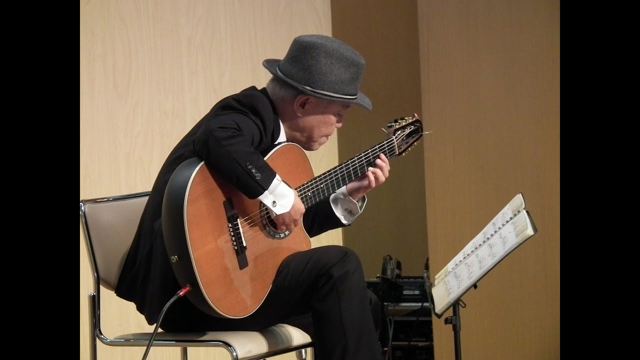 『新録音』湯の町エレジー(近江俊郎 : 歌 1948年《昭和23年》／野村俊夫 : 作詞／古賀政男 : 作曲)木原透(癒しのソロギター)YUNOMACHI ELEGY(歌詞の字幕付き)