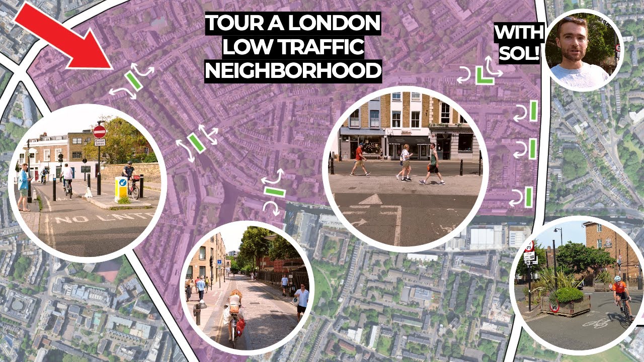 Tour the Tranquility of some of London's Low Traffic Neighborhoods (LTNs)