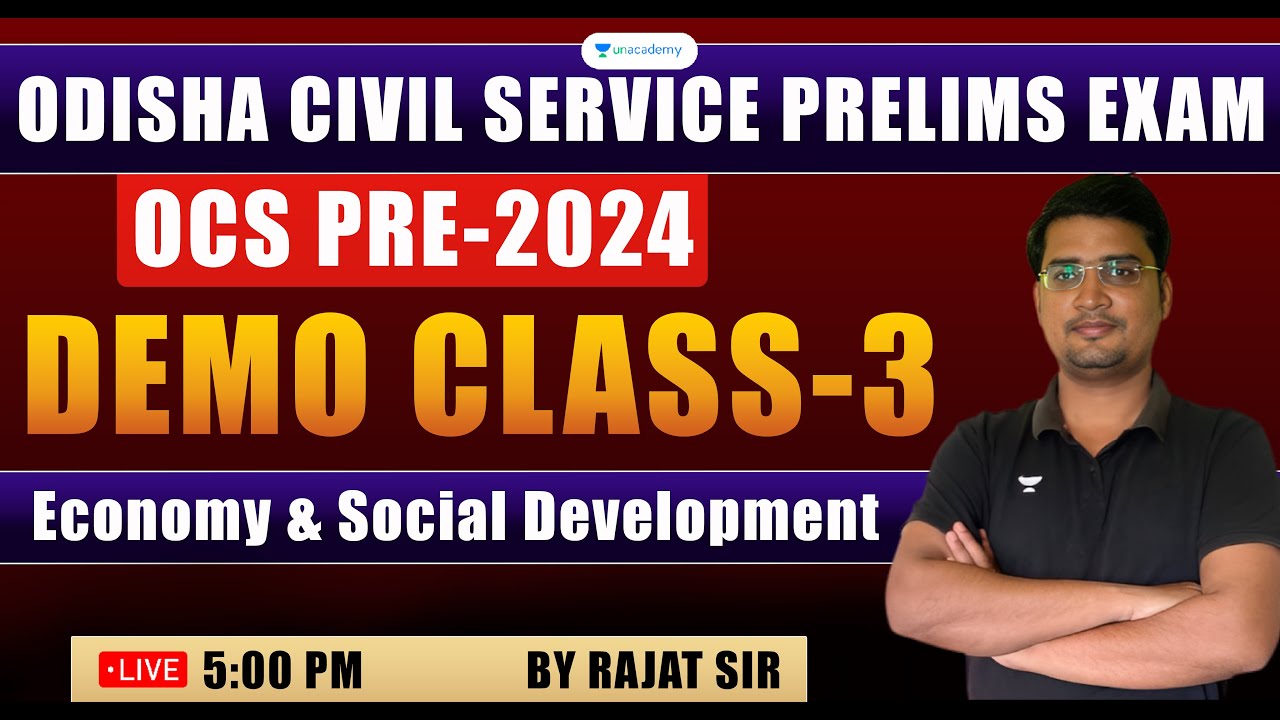 Free Demo Class | OCS Prelims 2024 | Rajat Sir | Unacademy OPSC