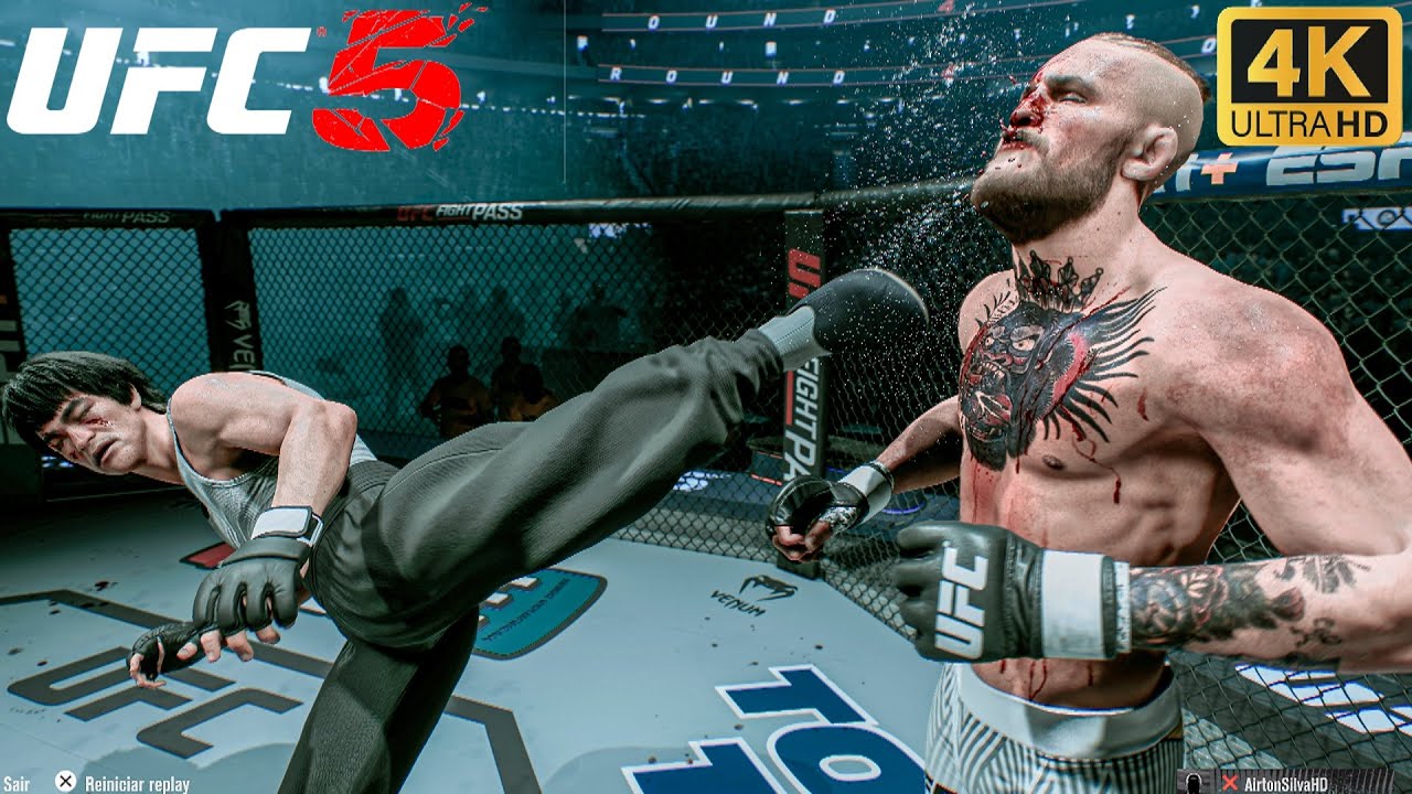 UFC 5 - Bruce Lee vs McGregor | PS5 Gameplay [4K]