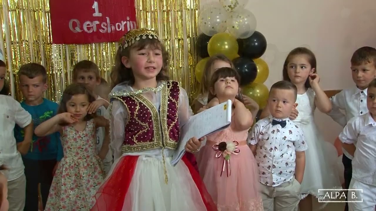 Gëzuar 1 Qershorin. Kopshti “Mënik”, 1 qershor 2023, Edukatore znj. Valbona Bardhi