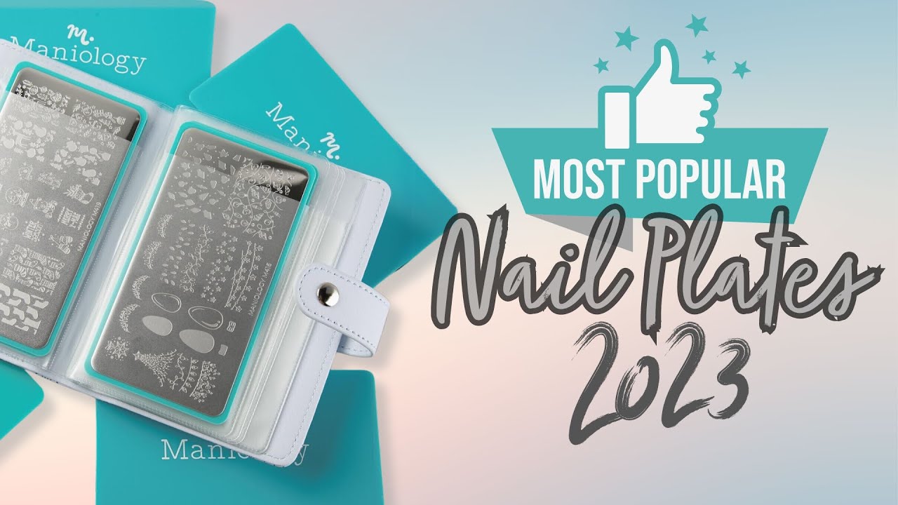 2023's Must-Have Nail Stamping Plates Revealed! 😍 | 1-Minute Maniology