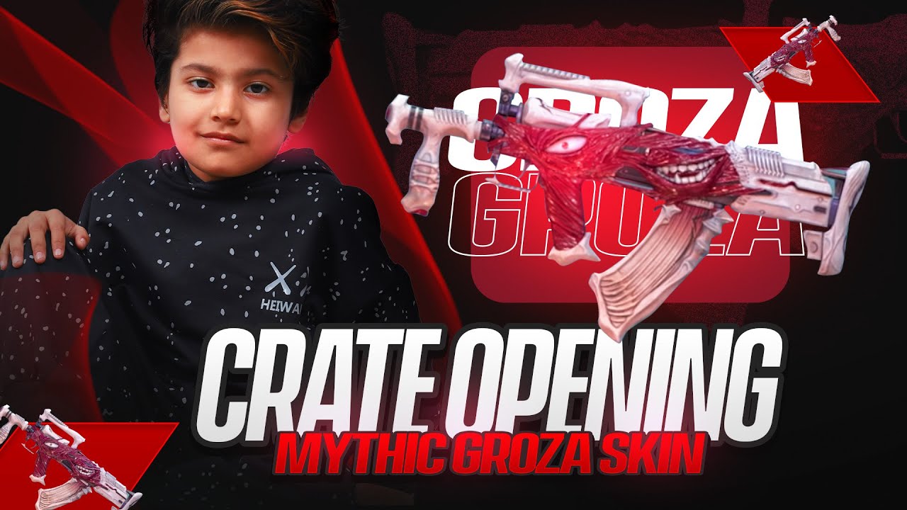 FASTEST 🤯 CRATE OPENING ⚡ Ryomen Sukuna: MYTHIC GROZA 🤩 || BGMI VIVONE