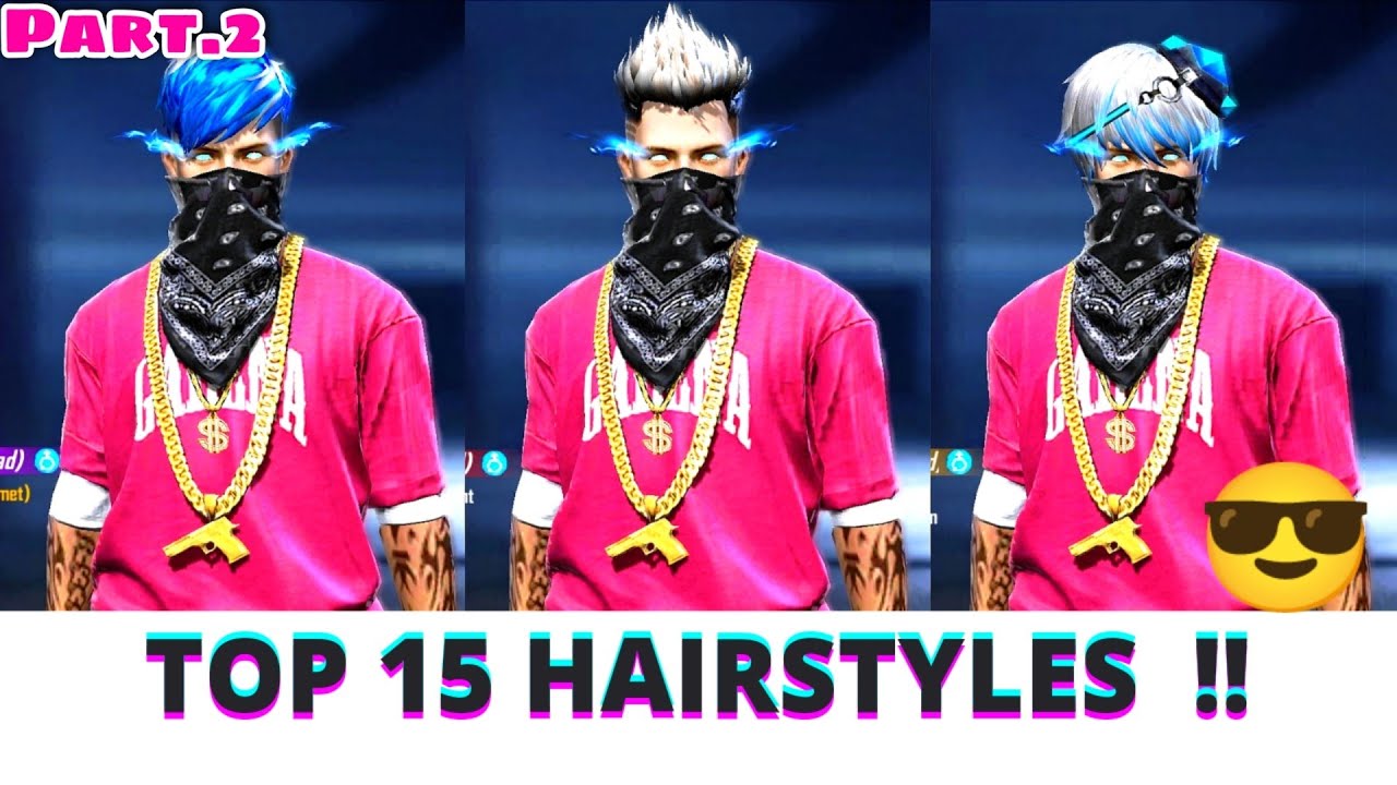 TOP 15 GOOD LOOKING HAIRSTYLES 😍 IN FREE FIRE 😎💇&zwj;♂️ [Part - 2]