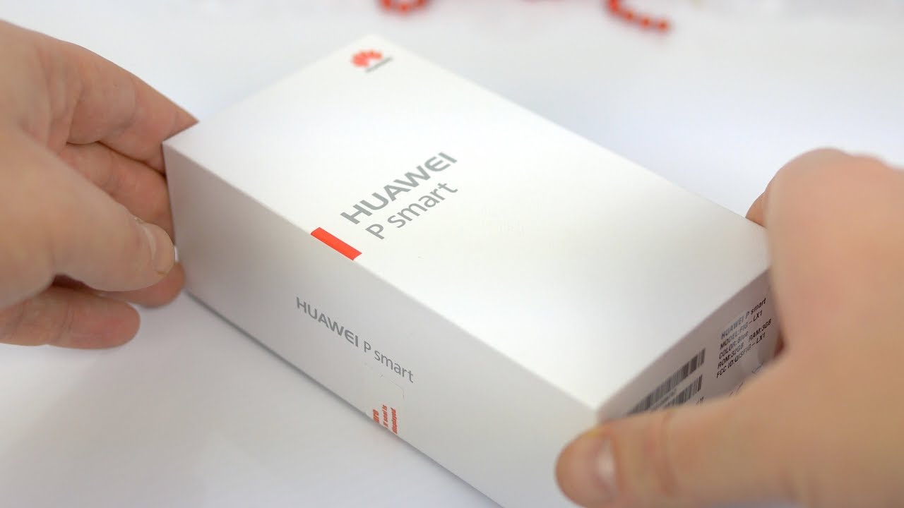 Huawei P smart unboxing
