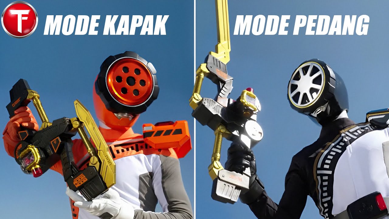 7+ Senjata Dengan Fungsi Terbanyak di Super Sentai