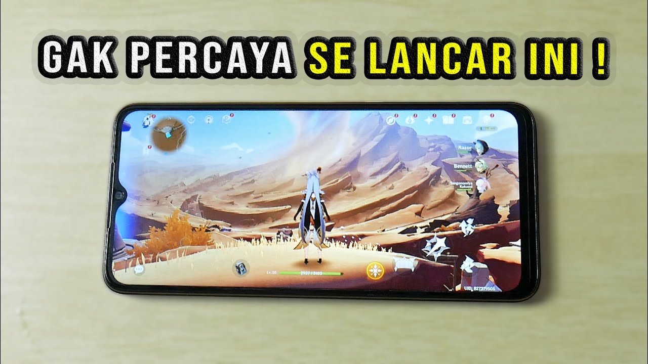 Test Genshin Impact ITEL S23  Full Gameplay Harga 1 Jutaan Yang Paling Worth it