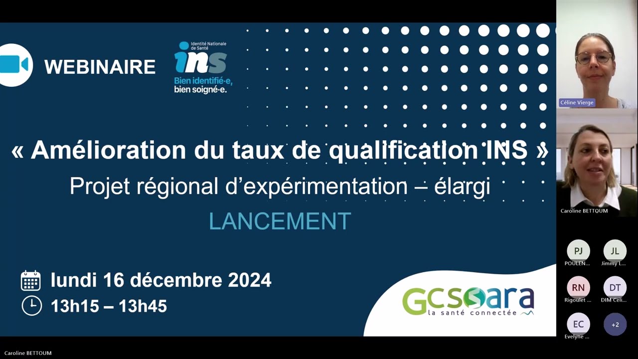Projet amélioration du taux de qualification INS